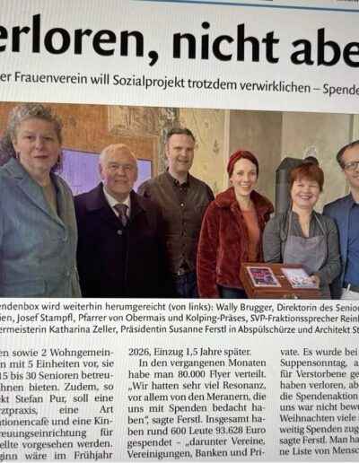 Dolomiten Bericht Pressekonferenz